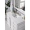 James Martin Vanities De Soto 48in Single Vanity, Bright White w/ 3 CM White Zeus Quartz Top 825-V48-BW-3WZ - alternate 6